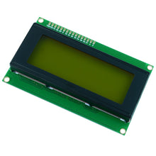Load image into Gallery viewer, Yellow Green 20x4 LCD Display Module 2004A